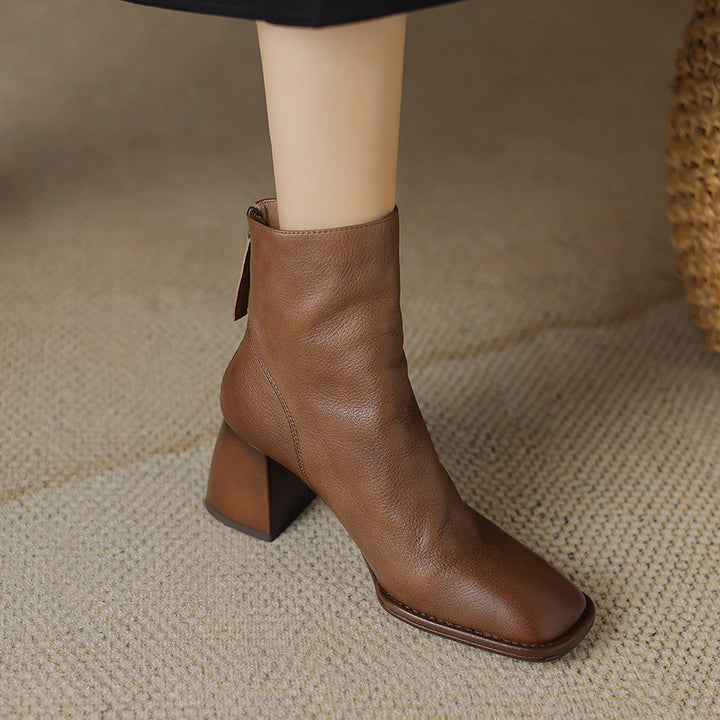 Calisse Genuine Leather Boots