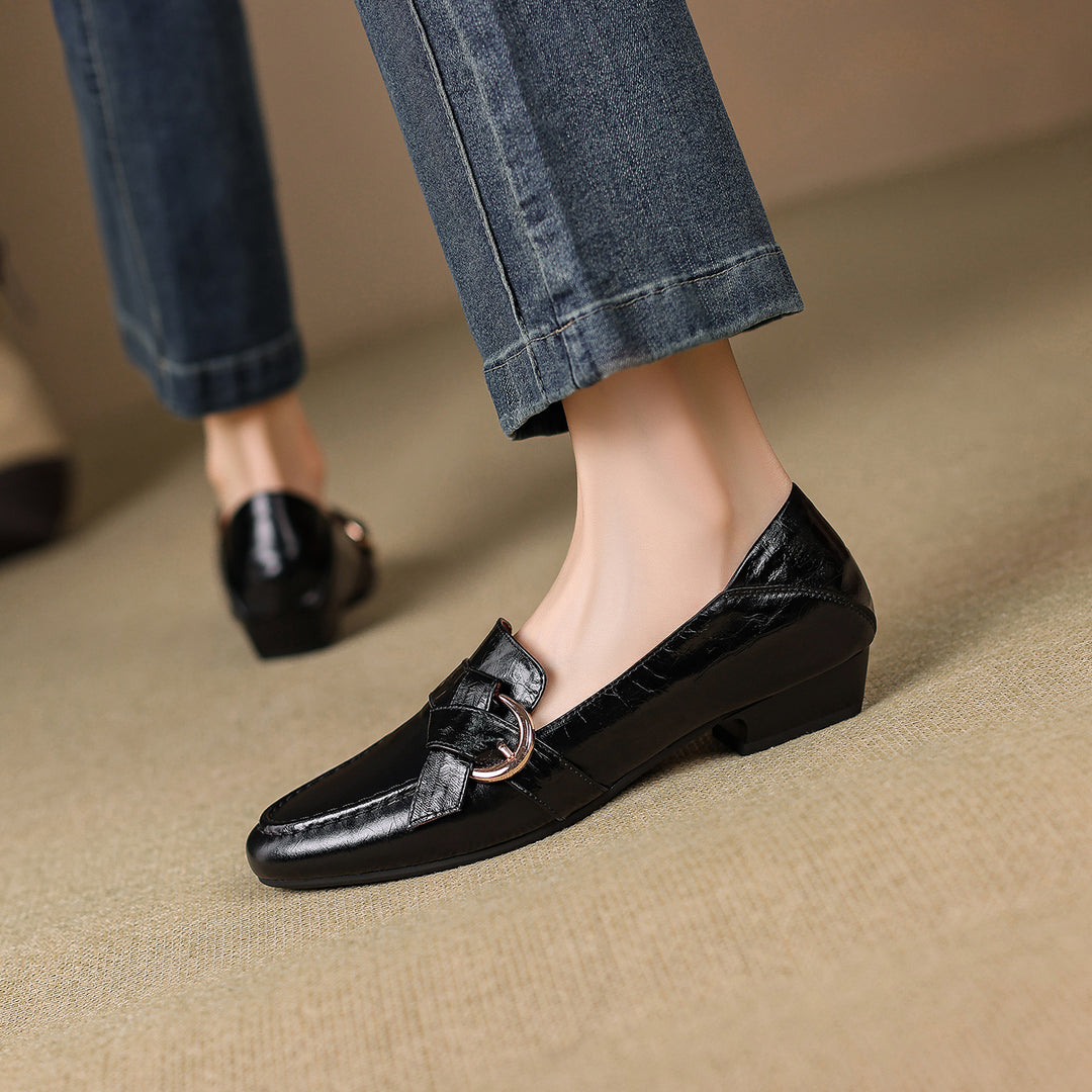 Orvella Genuine Leather Loafers