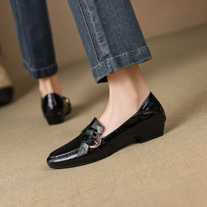 Orvella Genuine Leather Loafers