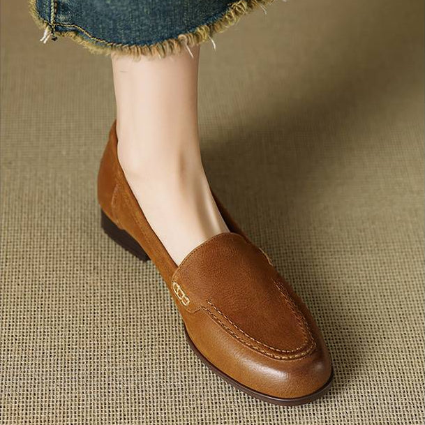 Monta Genuine Leather Loafers