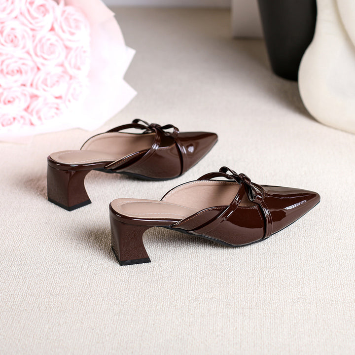 Talia Leather Mules