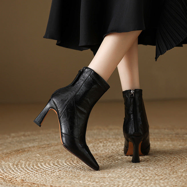 Orlina Genuine Leather Boots