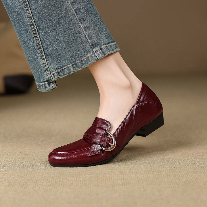Orvella Genuine Leather Loafers