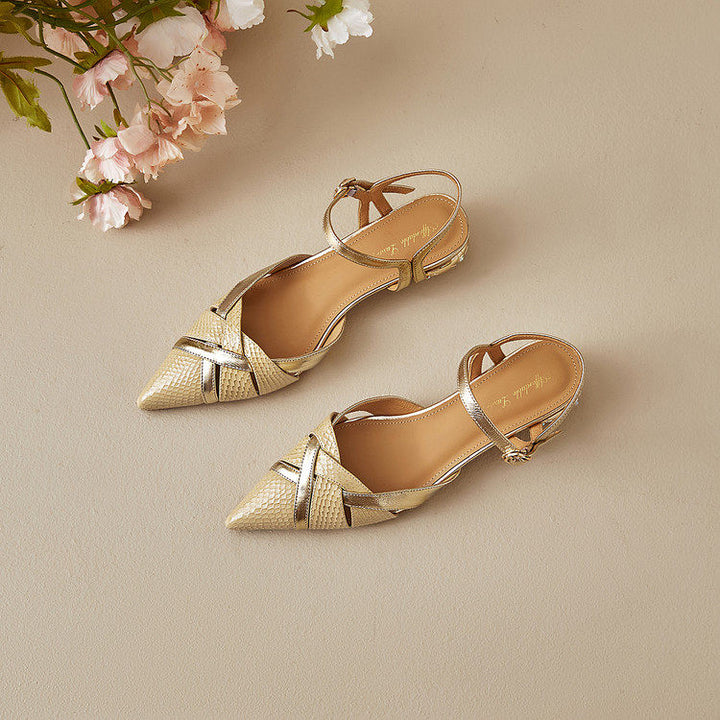 Rielle Genuine Leather Flats