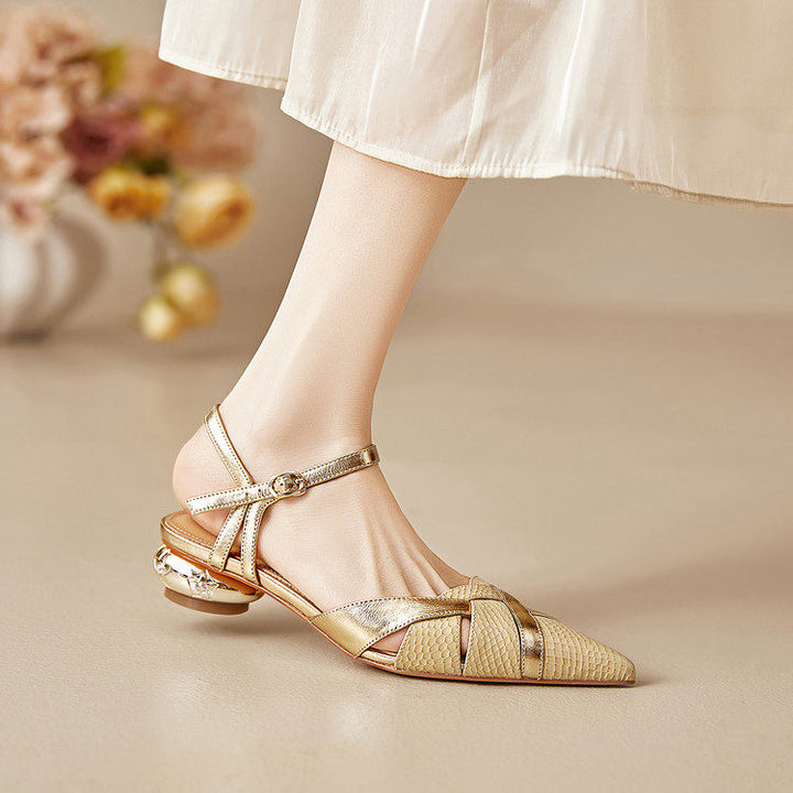 Rielle Genuine Leather Flats