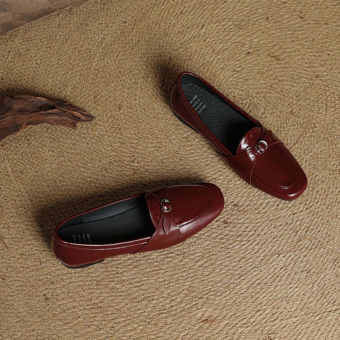 Lanora Genuine Leather Loafers