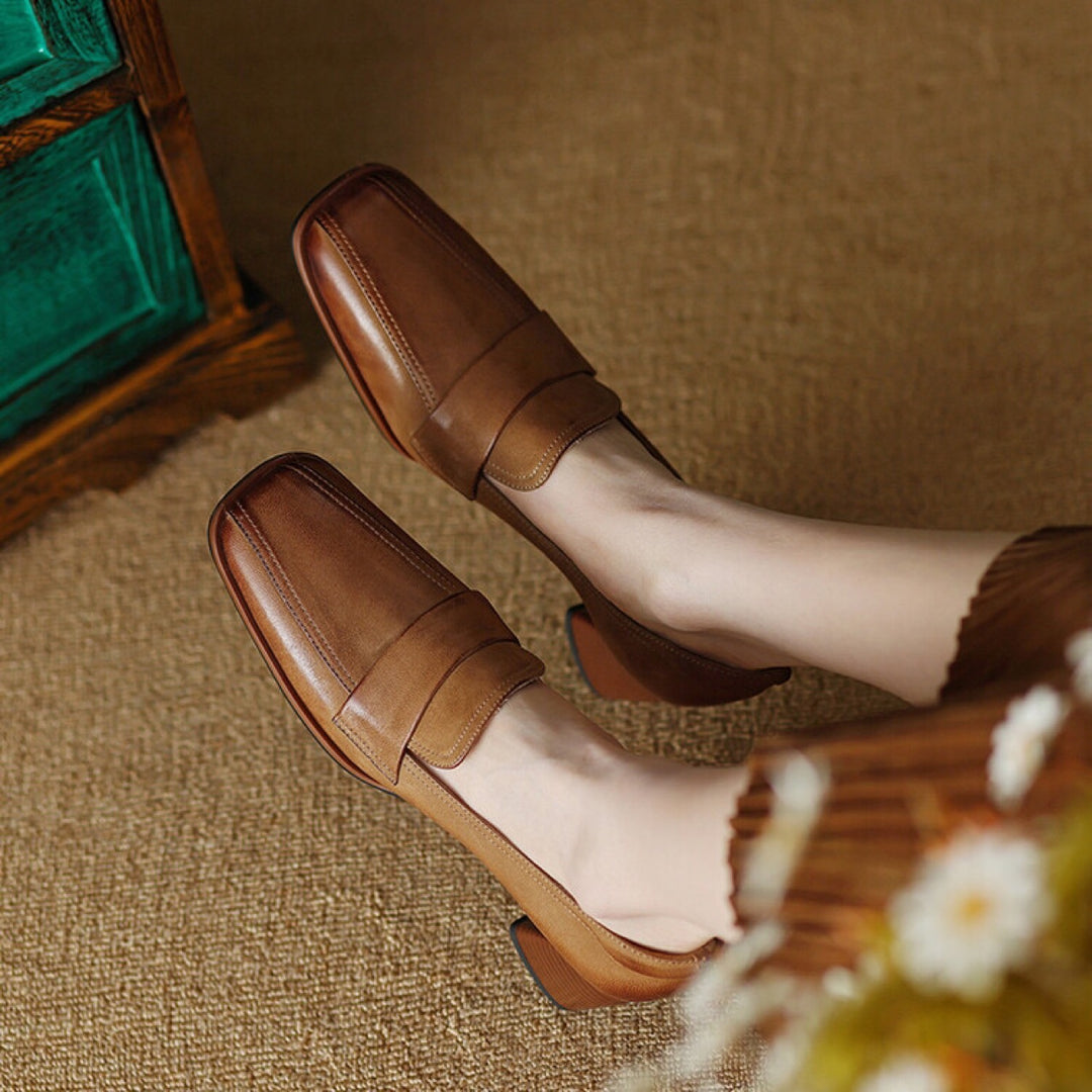 Merova Genuine Leather Heels