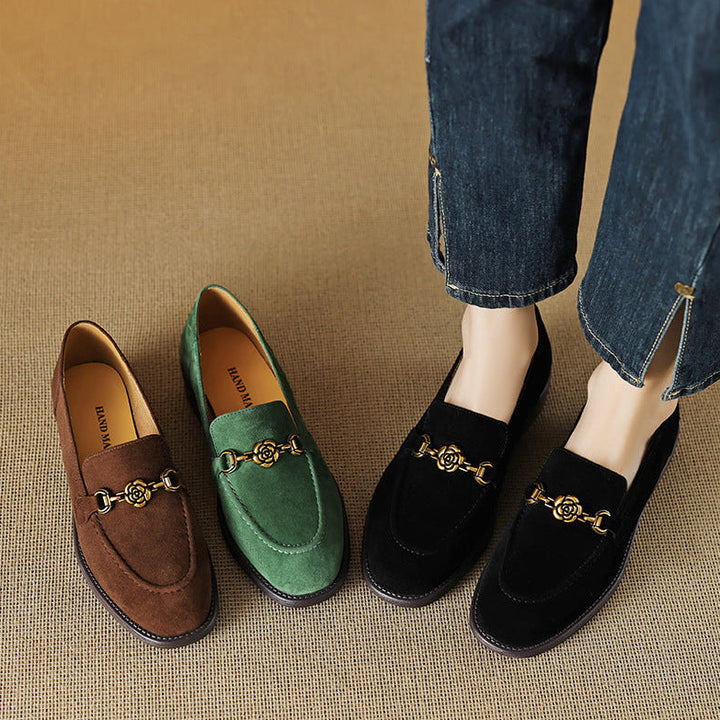 Émile Genuine Suede Loafers