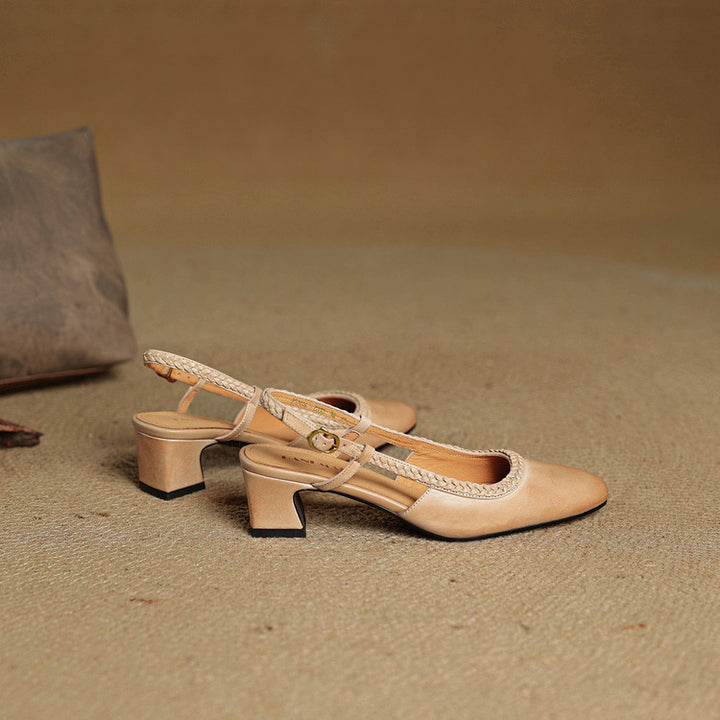 Bella Genuine Leather Heels