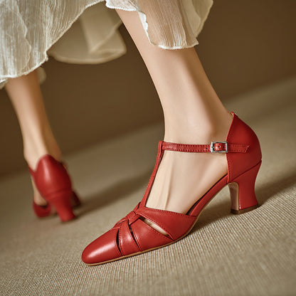 Romira Genuine Leather Heels