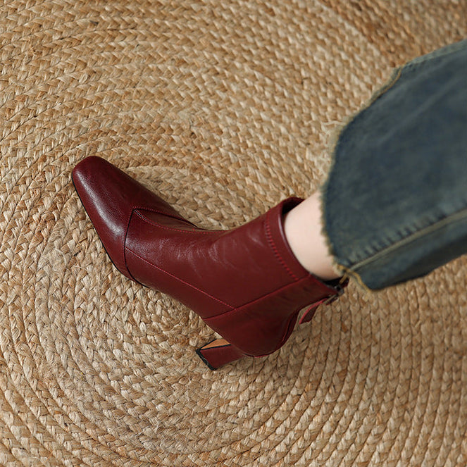 Orlina Genuine Leather Boots