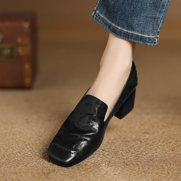Alis Genuine Leather Loafers