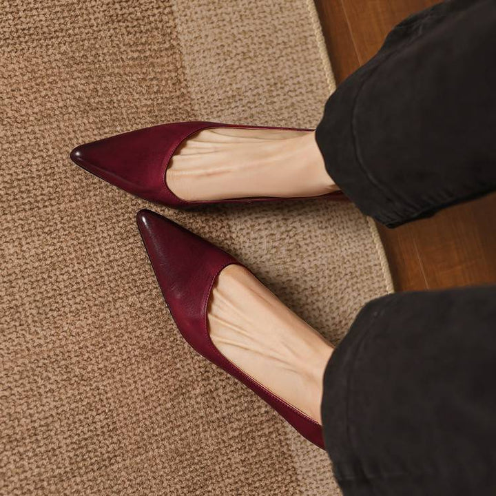 Riva Genuine Leather Heels