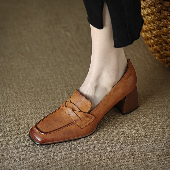 Valenne Genuine Leather Heels