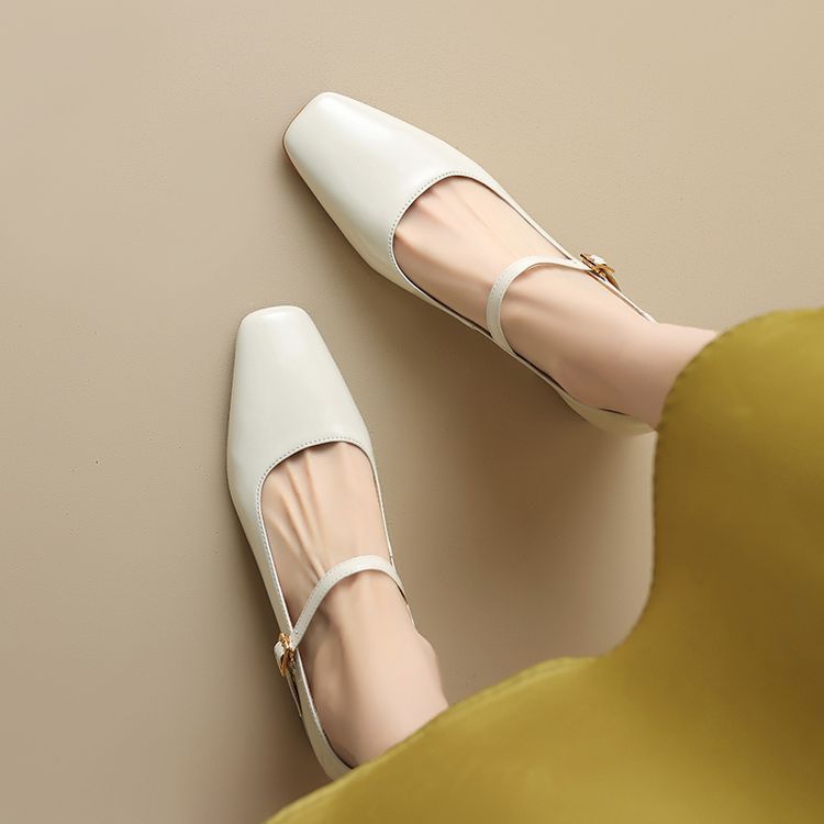 Kristen Genuine Leather Heels