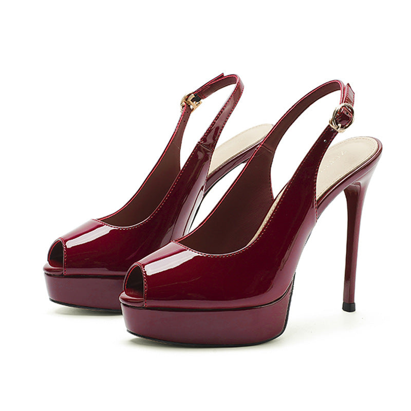 Arvella Leather Heels