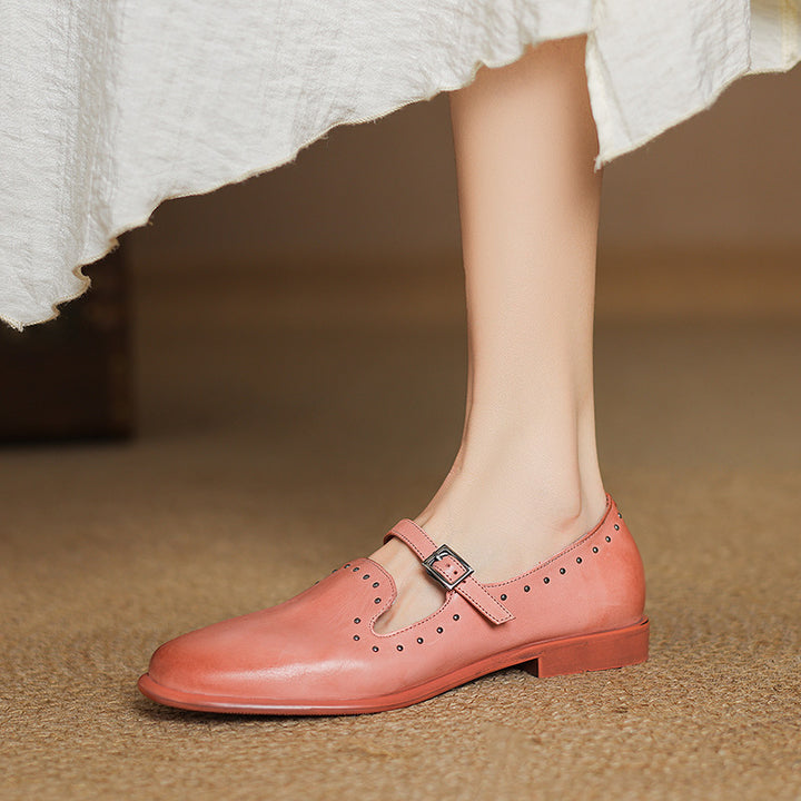 Oraya Genuine Leather Loafers