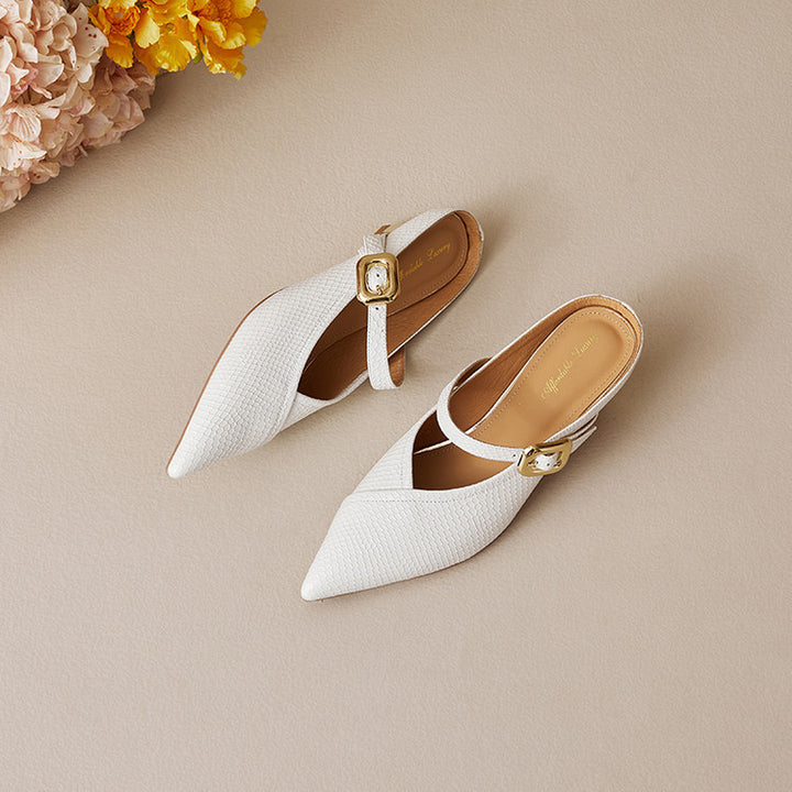 Maribelle Genuine Leather Heels