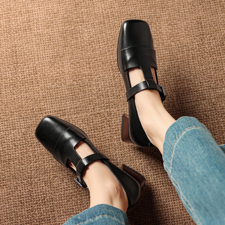 Laletta Genuine Leather Shoes