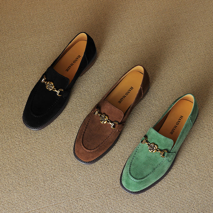 Émile Genuine Suede Loafers