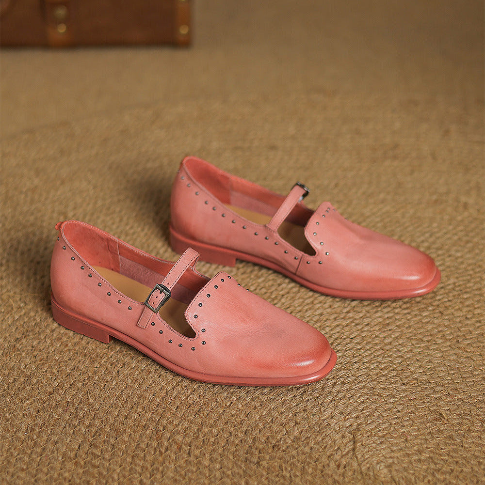Oraya Genuine Leather Loafers