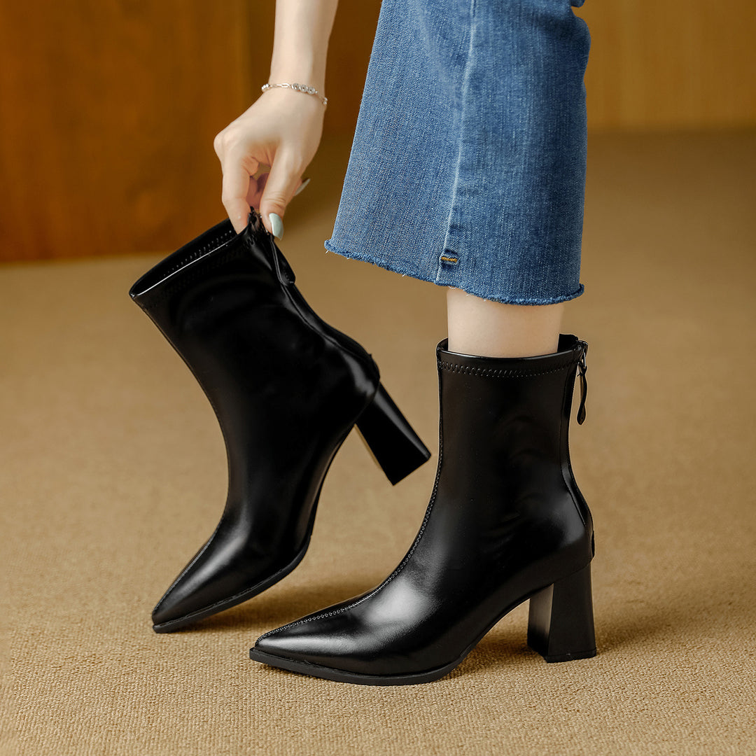 Patricia Leather Boots