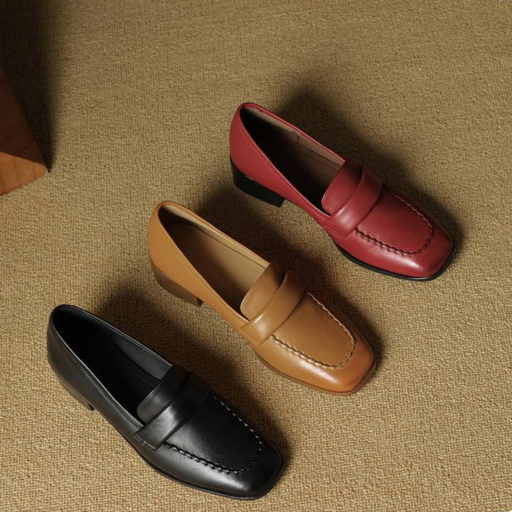 Evren Genuine Leather Loafers