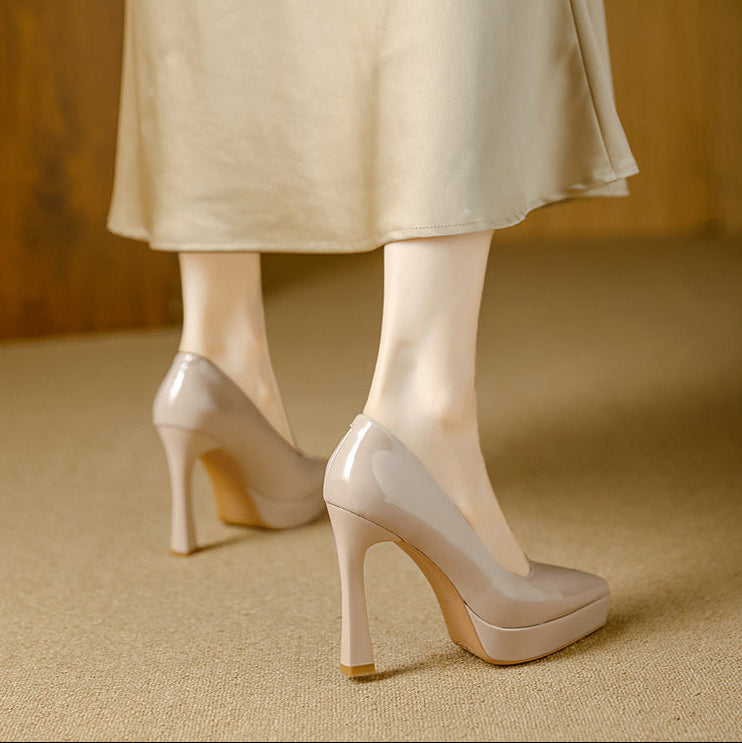 Vela Genuine Leather Heels
