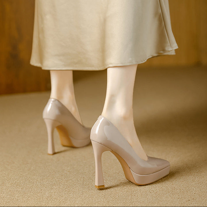 Vela Genuine Leather Heels