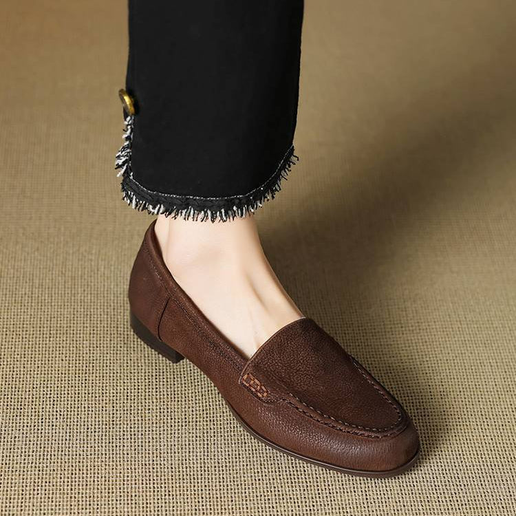Monta Genuine Leather Loafers