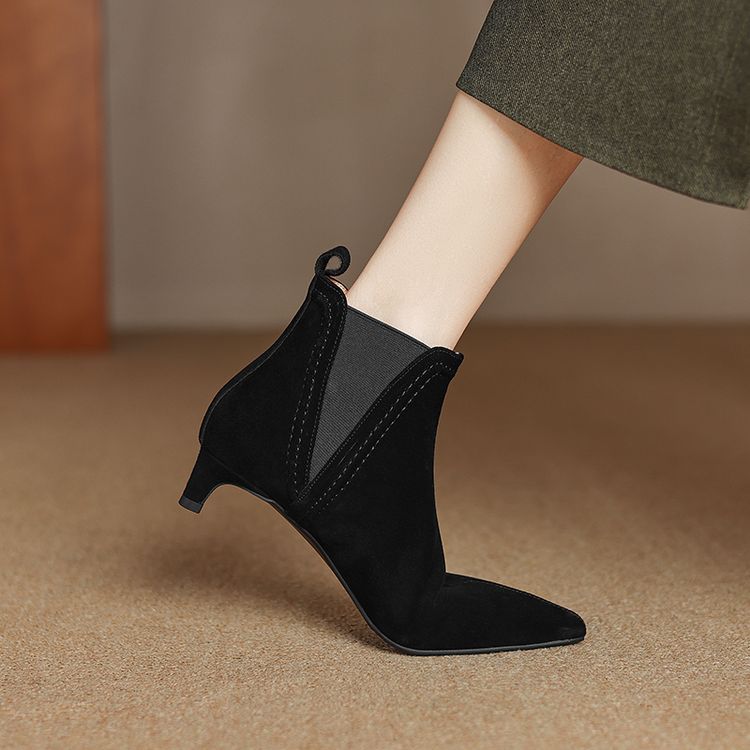 Vayla Genuine Suede Boots