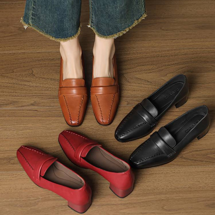 Avenelle Genuine Leather Loafers