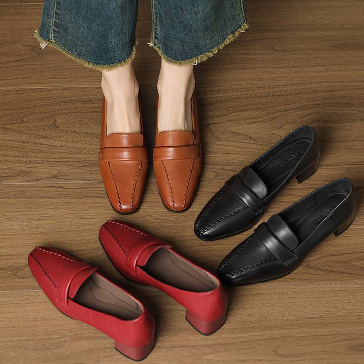 Avenelle Genuine Leather Loafers