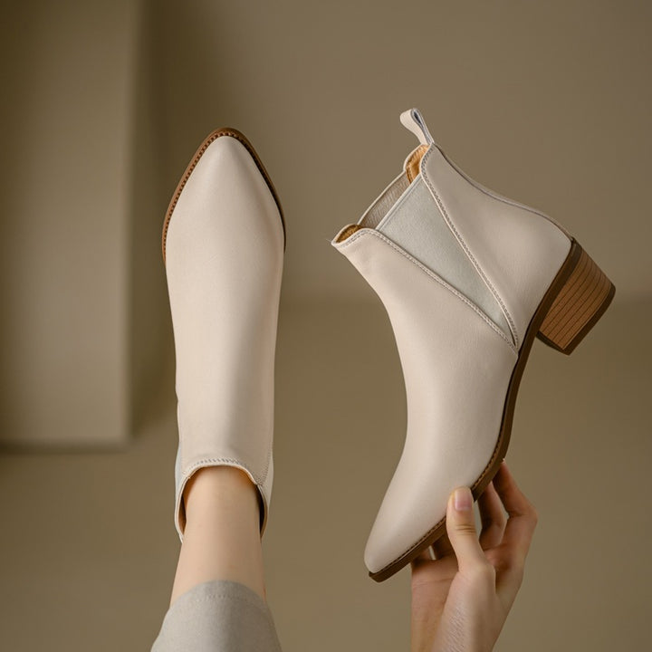 Elloria Genuine Leather Boots