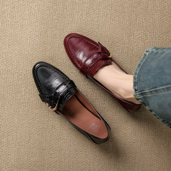 Orvella Genuine Leather Loafers