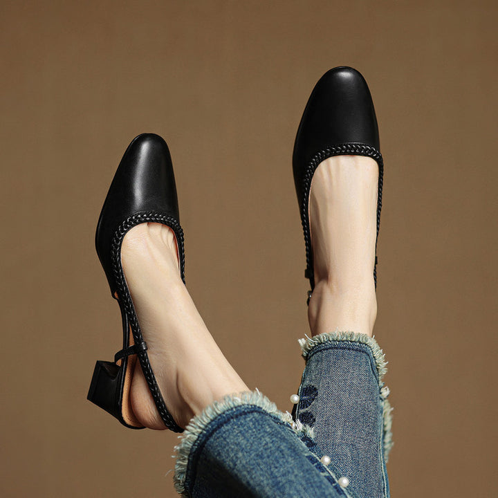 Bella Genuine Leather Heels