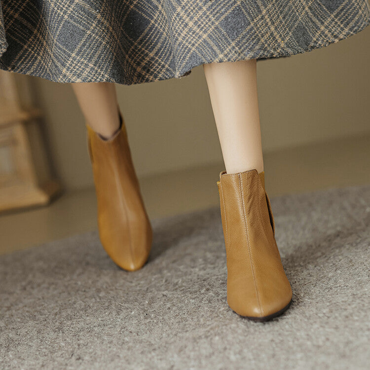 Sara Genuine Leather Boots