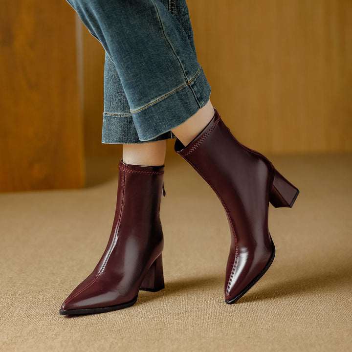 Patricia Leather Boots