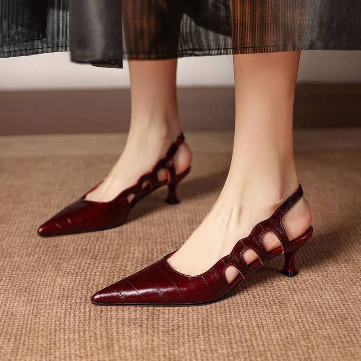 Renata Genuine Leather Heels