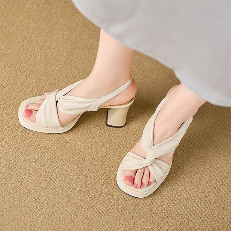 Arla Leather Heels