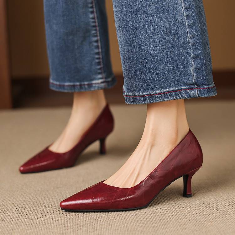 Verona Genuine Leather Heels