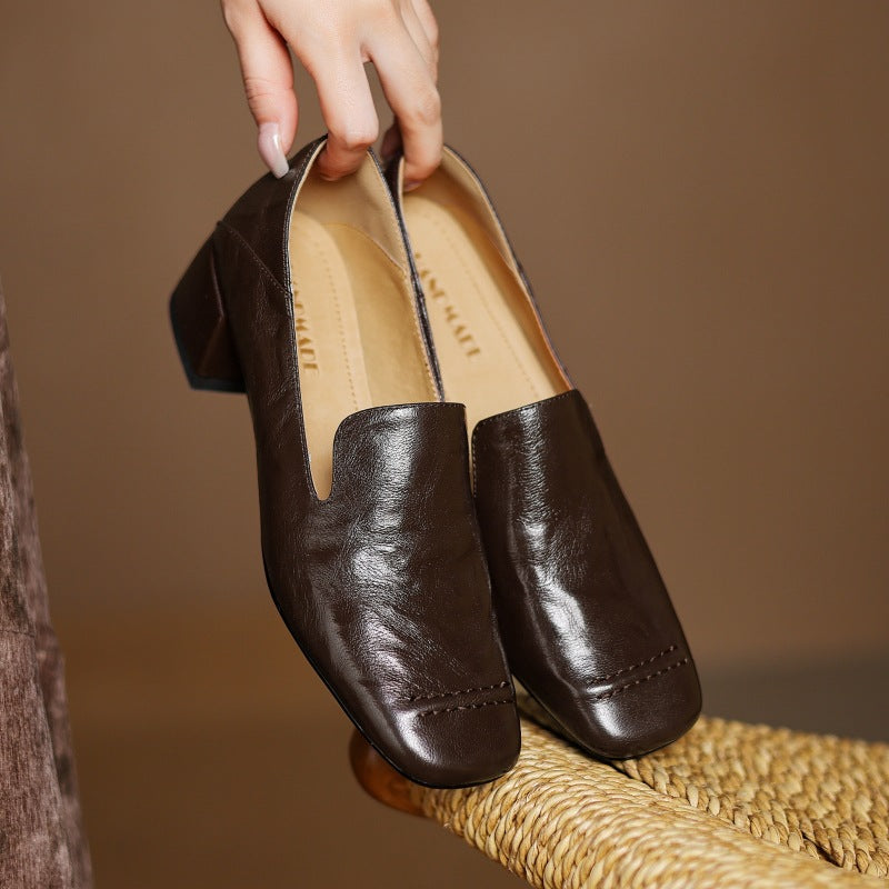 Alis Genuine Leather Loafers