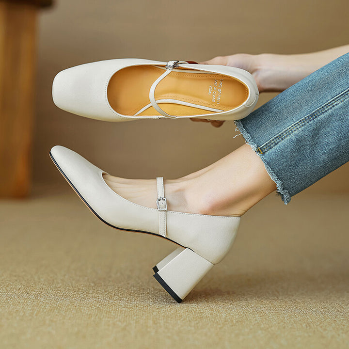 Vivara Genuine Leather Heels