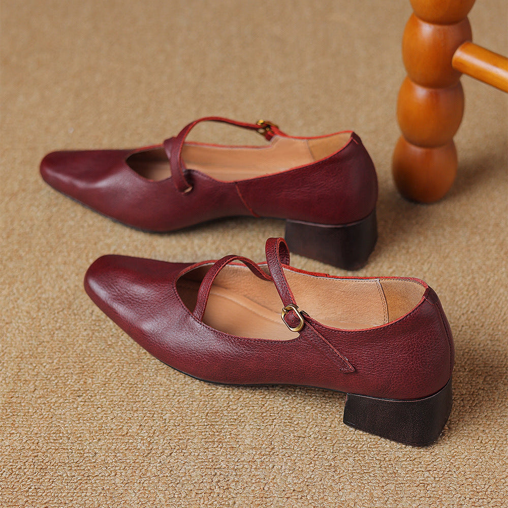 Ossa Genuine Leather Heels