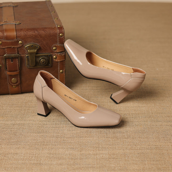 Ayora Genuine Leather Heels