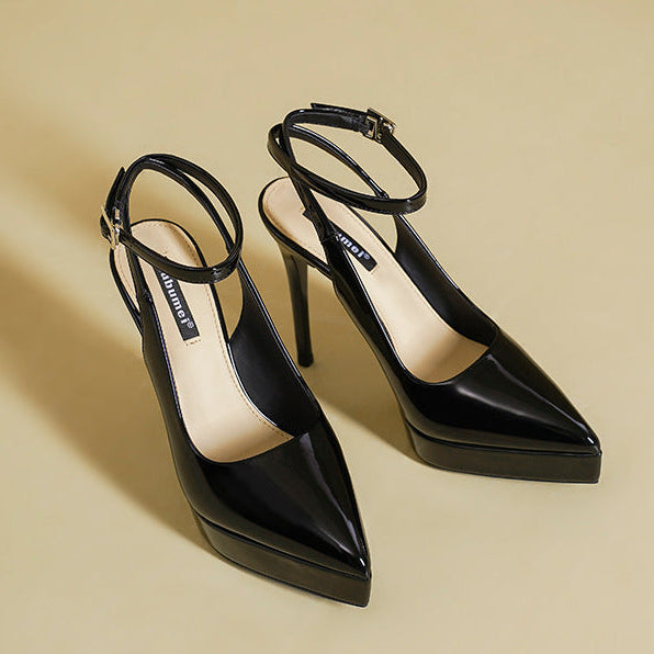 Arlena Leather Heels