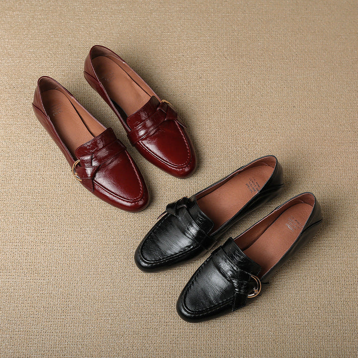 Orvella Genuine Leather Loafers