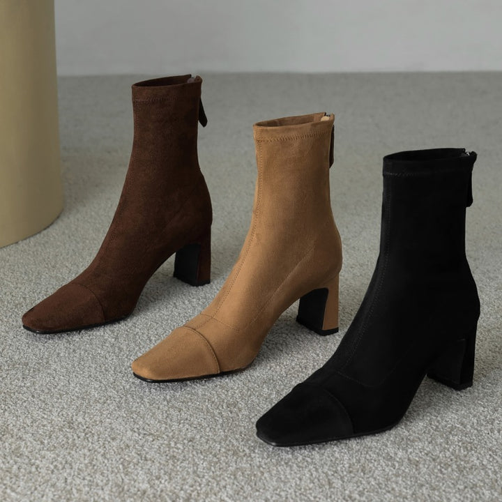 Sarona Genuine Suede Boots