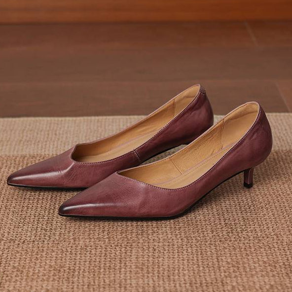 Riva Genuine Leather Heels