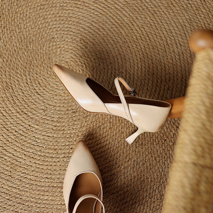 Nivara Genuine Leather Heels